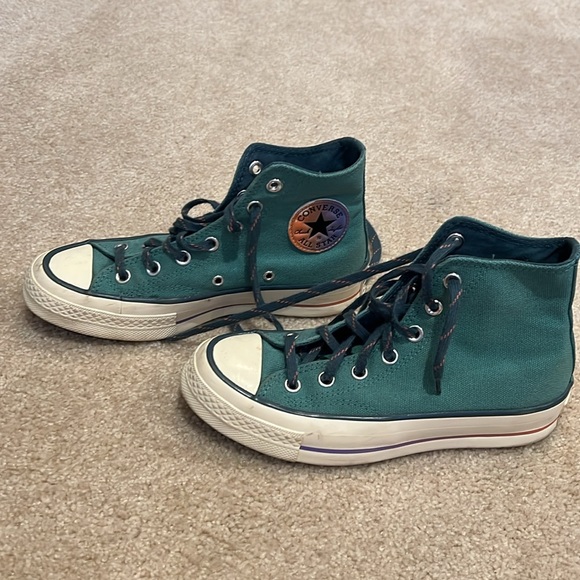 Converse Chuck 70 High 'color Fade - Algae Coast' A02759c, size women's 7 - Picture 2 of 7